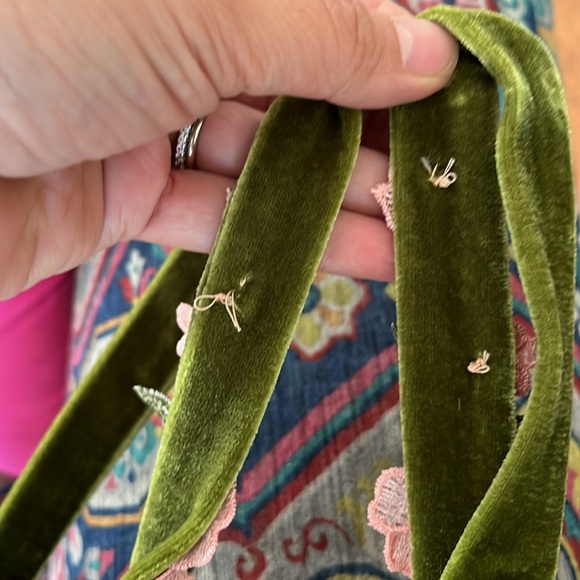 ModCloth “Velvet Floral” Dress - Picture 6 of 7